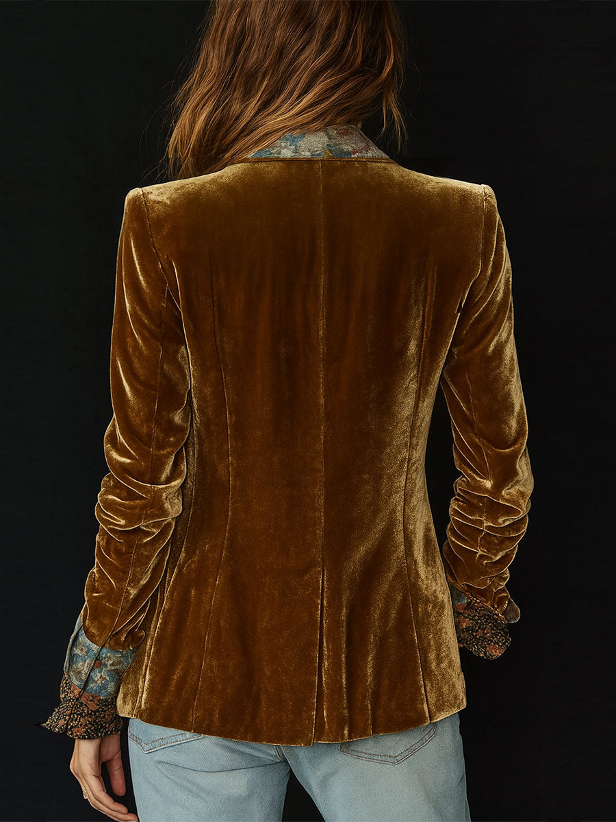 Patricia | Blazer Patchwork Floral Vintage