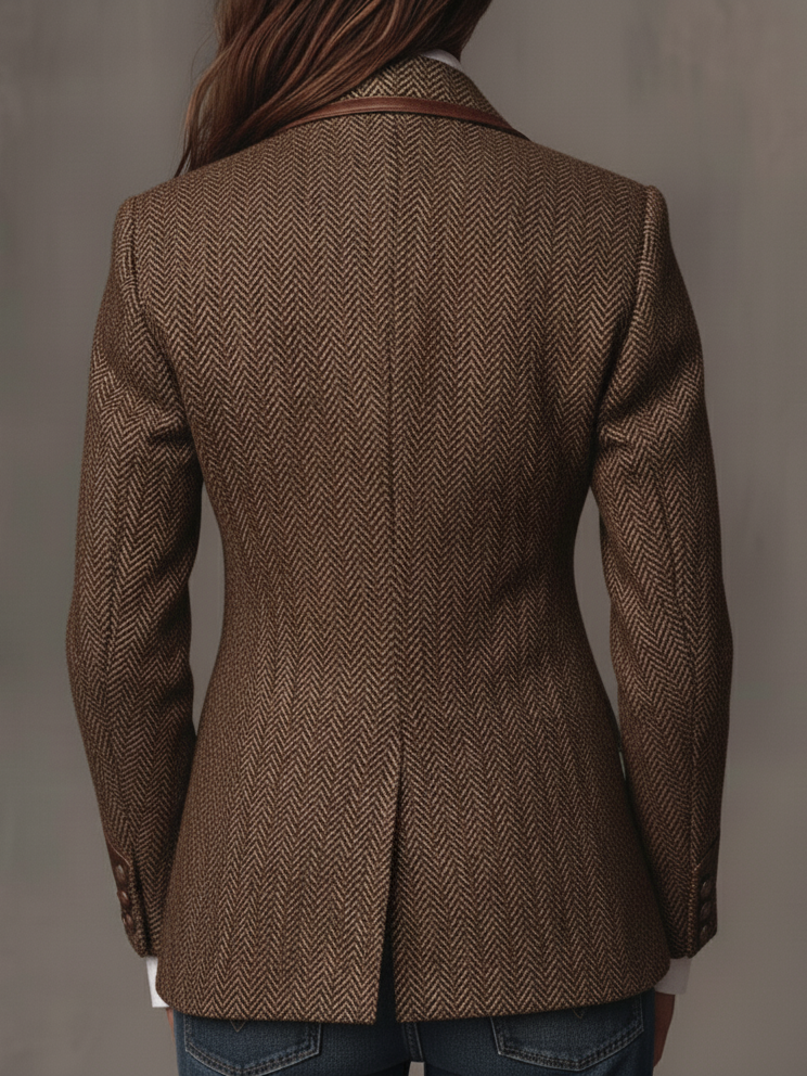 Isabel | Blazer Espiga con Paneles
